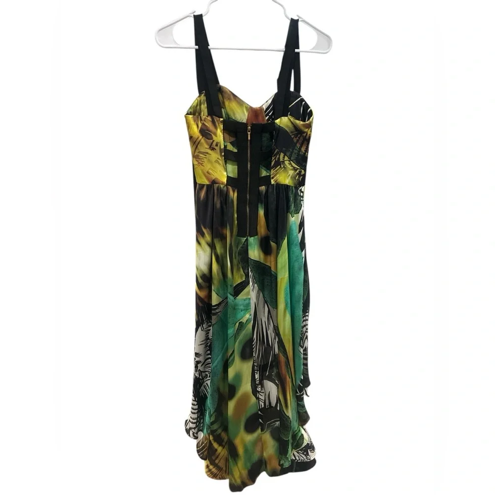 BeBe Tropical Print Women's Dress - Picture 2 of 2